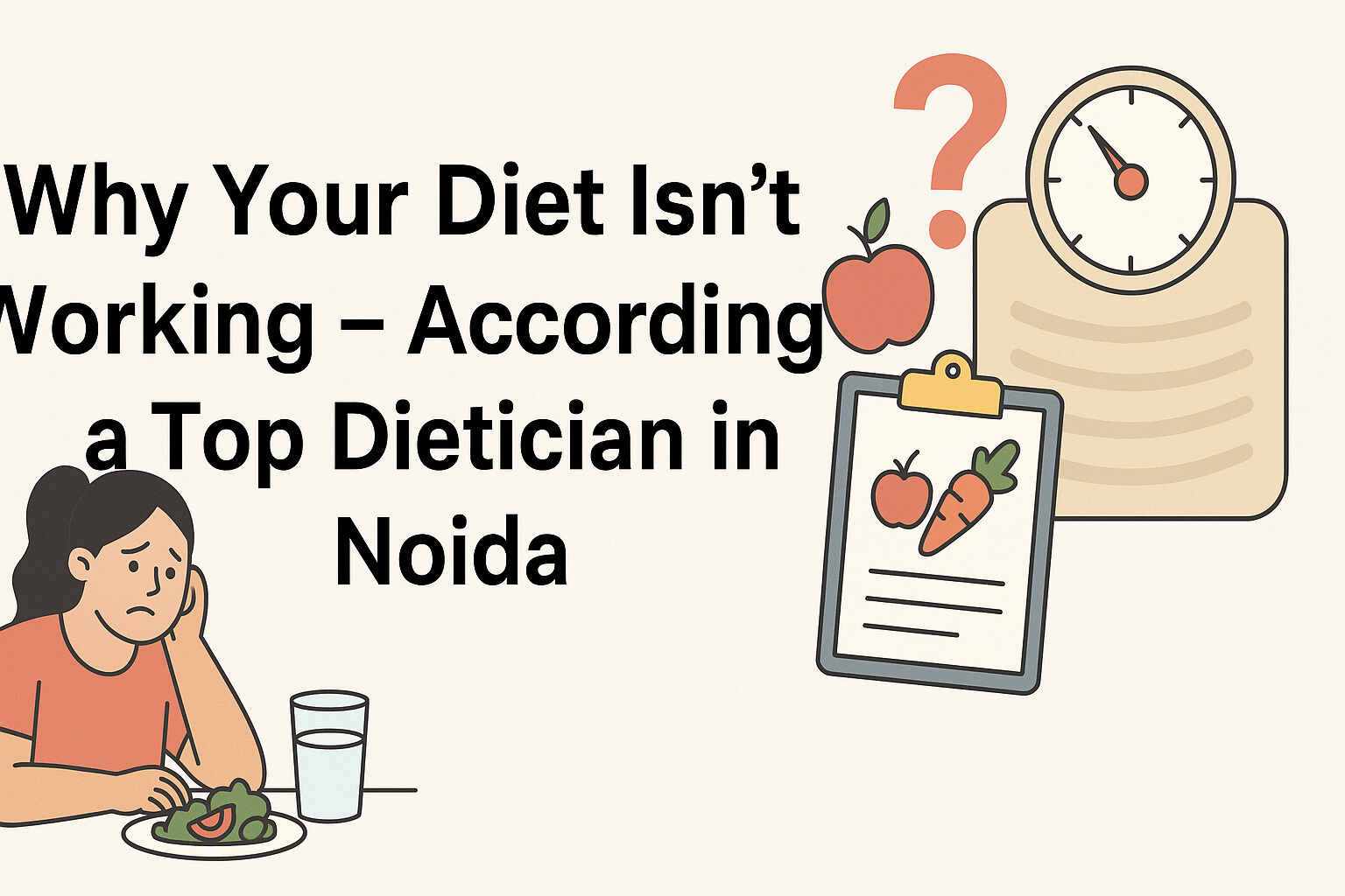 Why Your Diet Isn’t Working – According to a Top Dietician in Noida