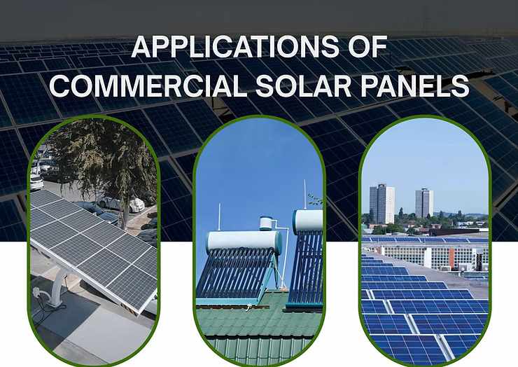 Typical Applications of Commercial Solar Panels