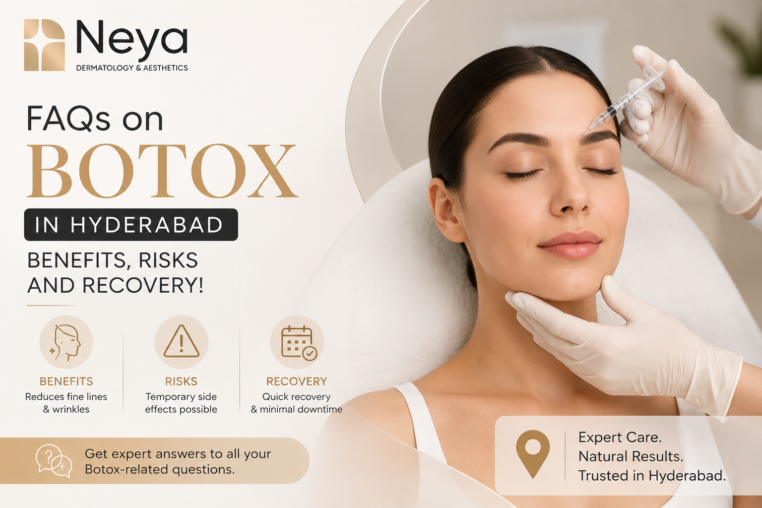 FAQs on Botox in Hyderabad: Benefits, Risks and Recovery