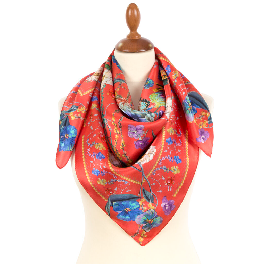 silk scarves for women
