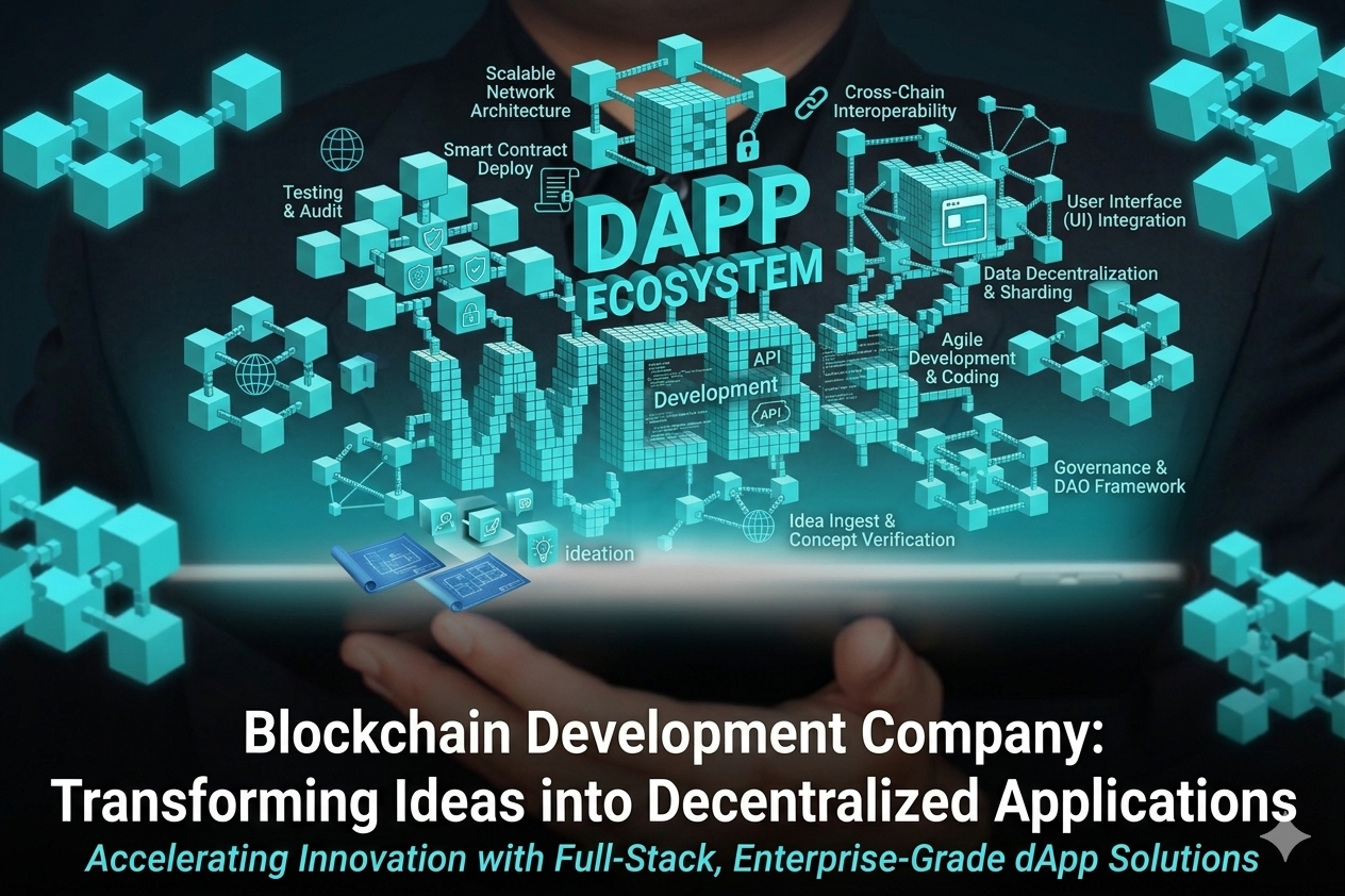 Blockchain Development Company: Transforming Ideas into Decentralized Applications