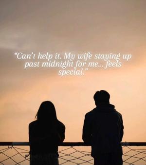 20. Waiting for him.