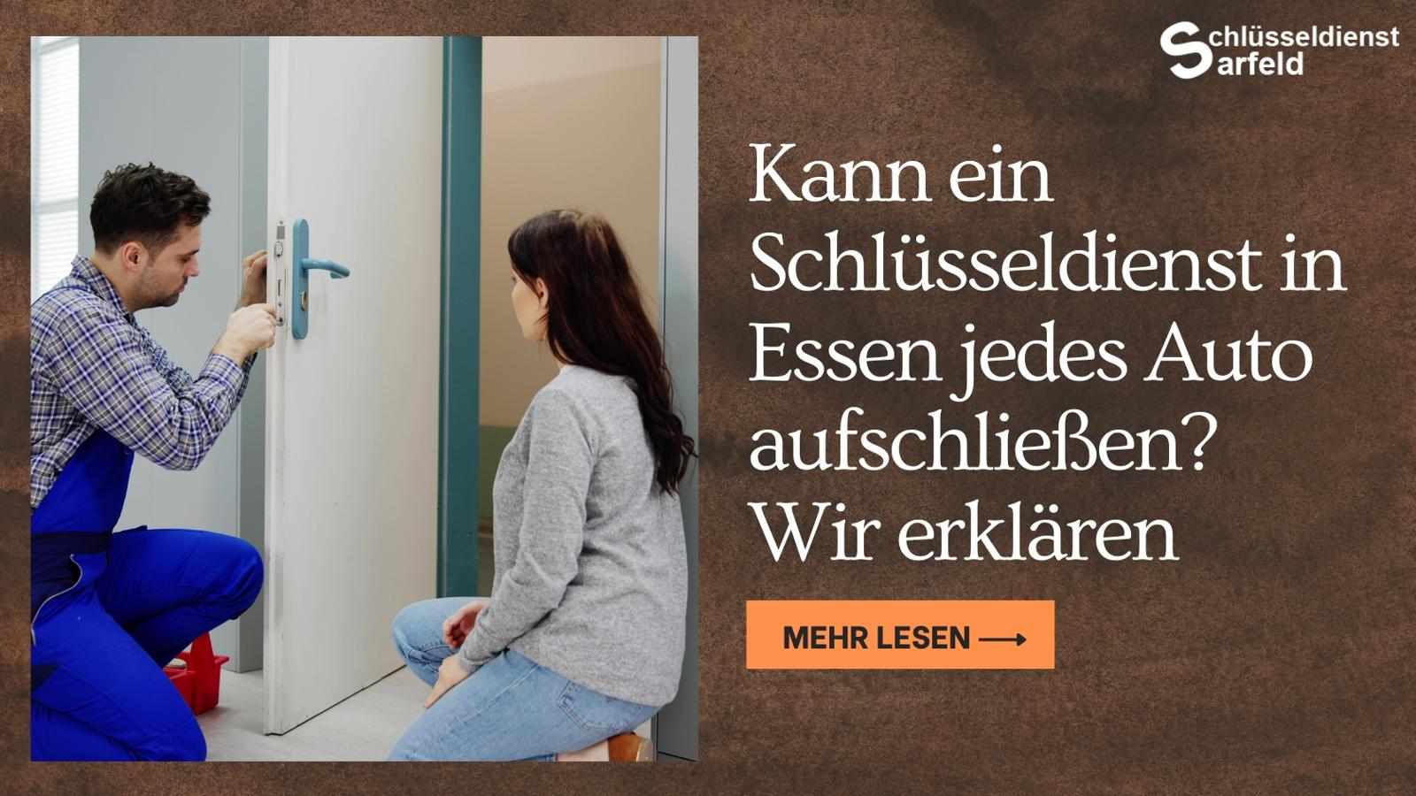 Kann ein Schlüsseldienst in Essen jedes Auto aufschließen? Wir erklären