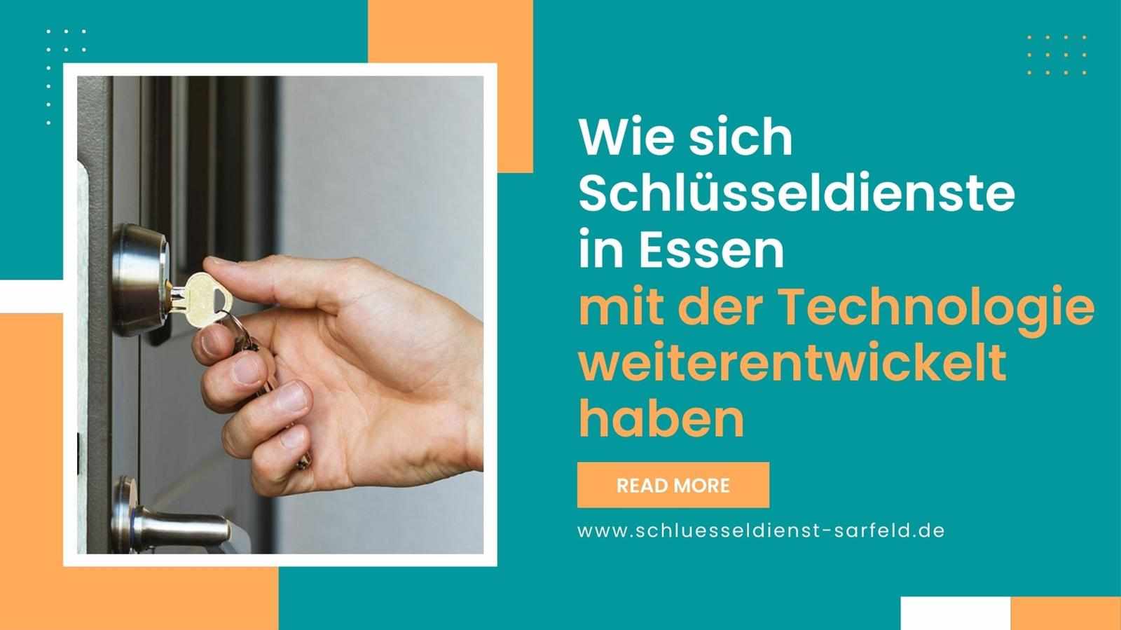 Wie sich Schlüsseldienste in Essen mit der Technologie weiterentwickelt haben