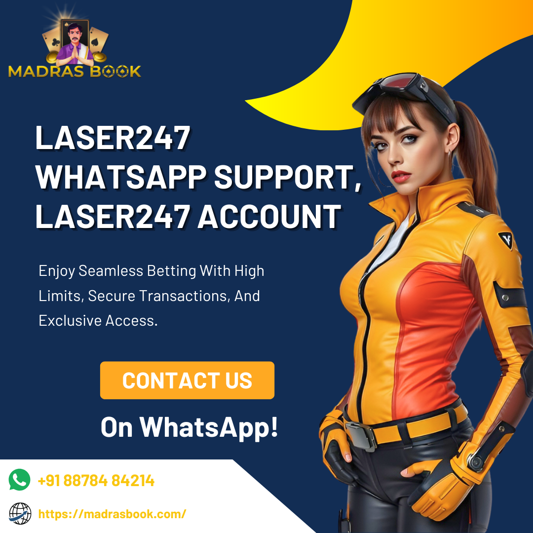 Laser247 WhatsApp Support – 24x7 Help for ID, Login & Betting Issues | Madrasbook