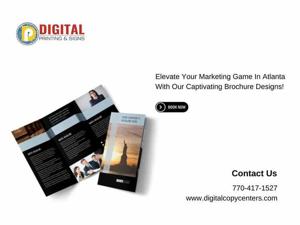 Brochure Design in Atlanta, GA: Boost Your Brand with Stunning Designs