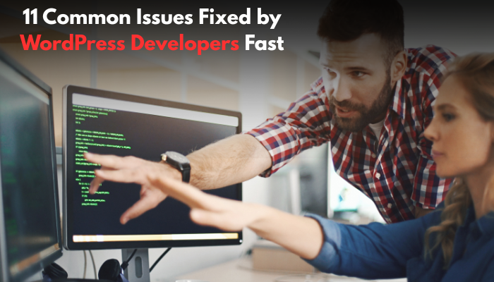 11 Common Issues Fixed by WordPress Developers Fast