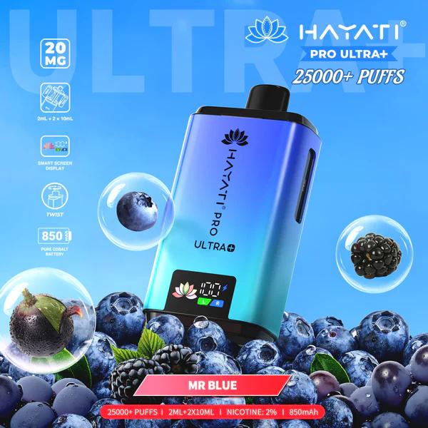 Hayati Ultra Pro Plus 25000 | Box of 5 Wholesale Price - UK Supplier