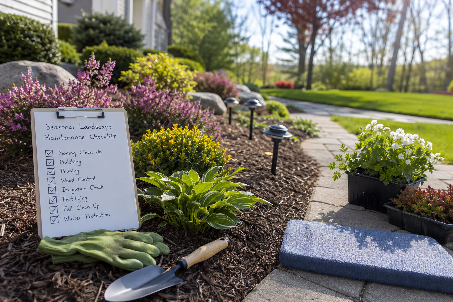 Seasonal Landscape Maintenance Checklist for Healthy Outdoor Spaces