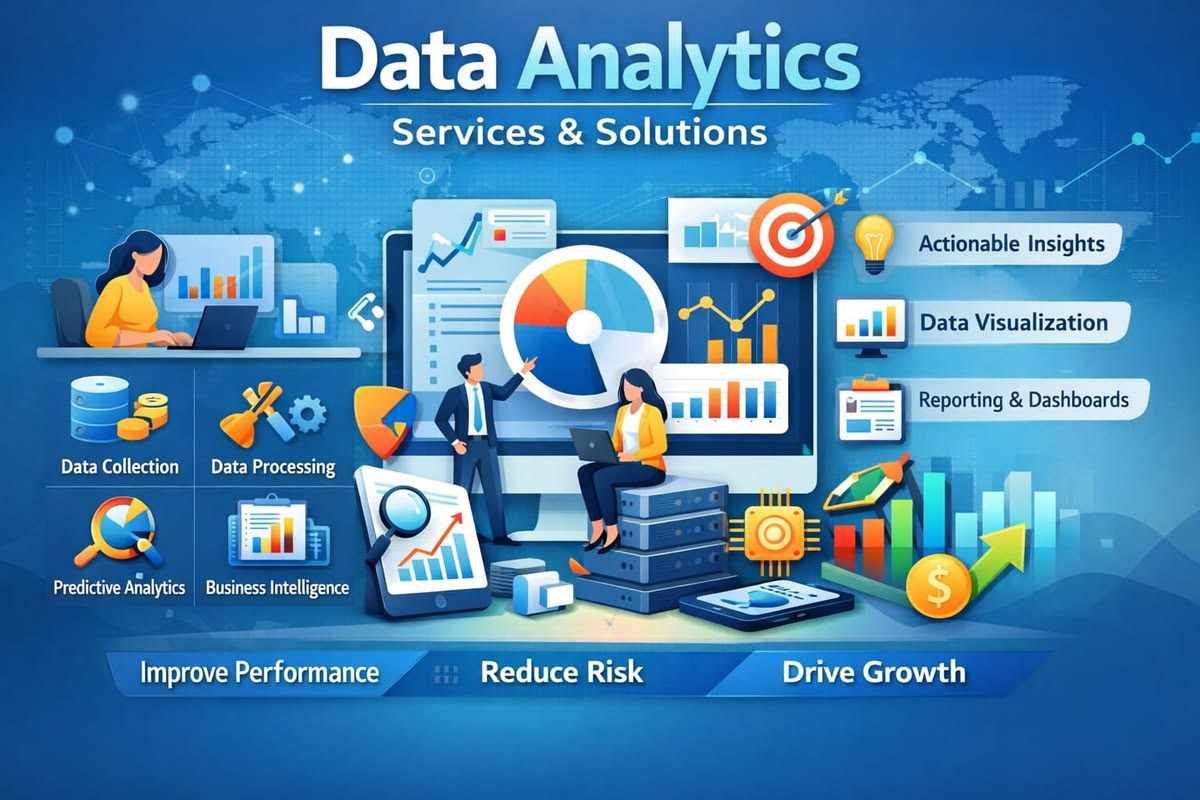 How Data Science and Analytics Services Turn Raw Data into Business Insights