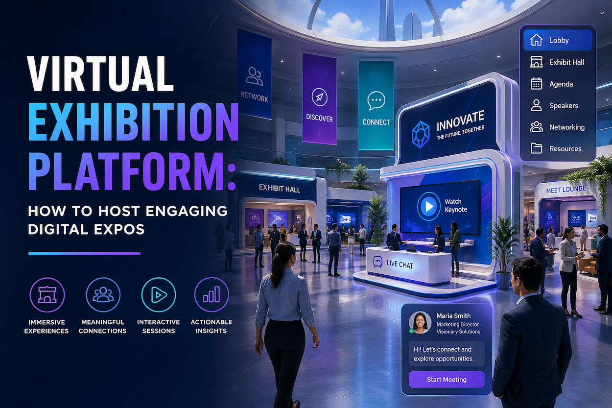 Virtual Exhibition Platform: How to Host Engaging Digital Expos