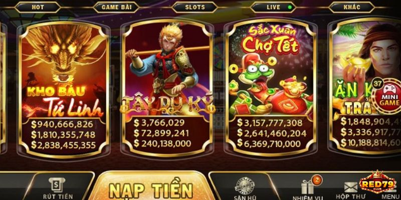 Tây Du Ký Red79 Slot game không thể bỏ lỡ cho tín đồ thần thoại phương Đông