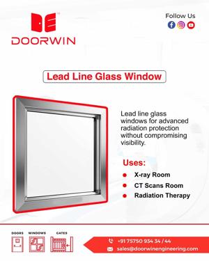 Lead Line Glass & Radiation Proof Window Manufacturer Ahmedabad
