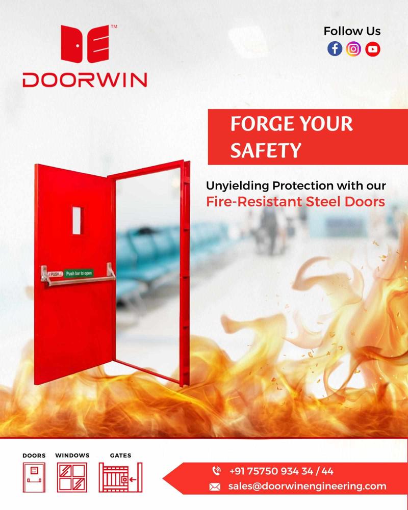 Trusted Manufacturer of Fire Rated Doors in India