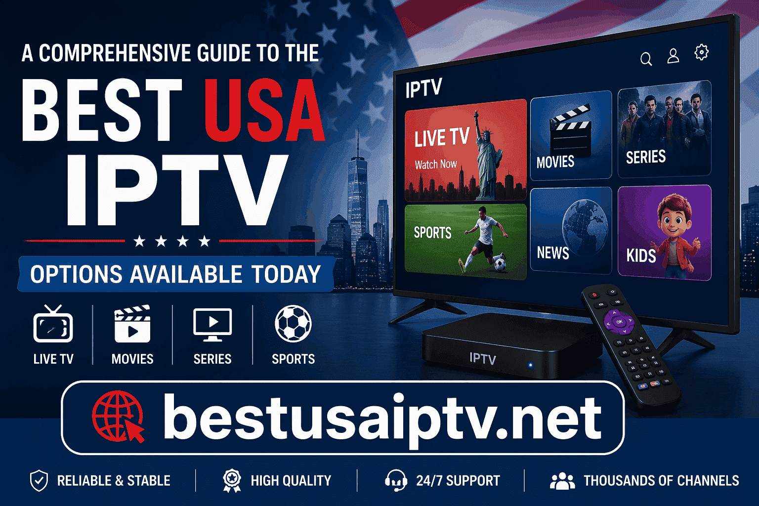 IPTV Canada: Stream 20,000+ Channels in HD & 4K