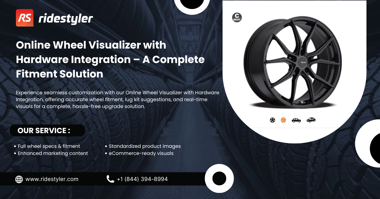 Transform Vehicle Customization with RideStyler’s Online Wheel Visualizer