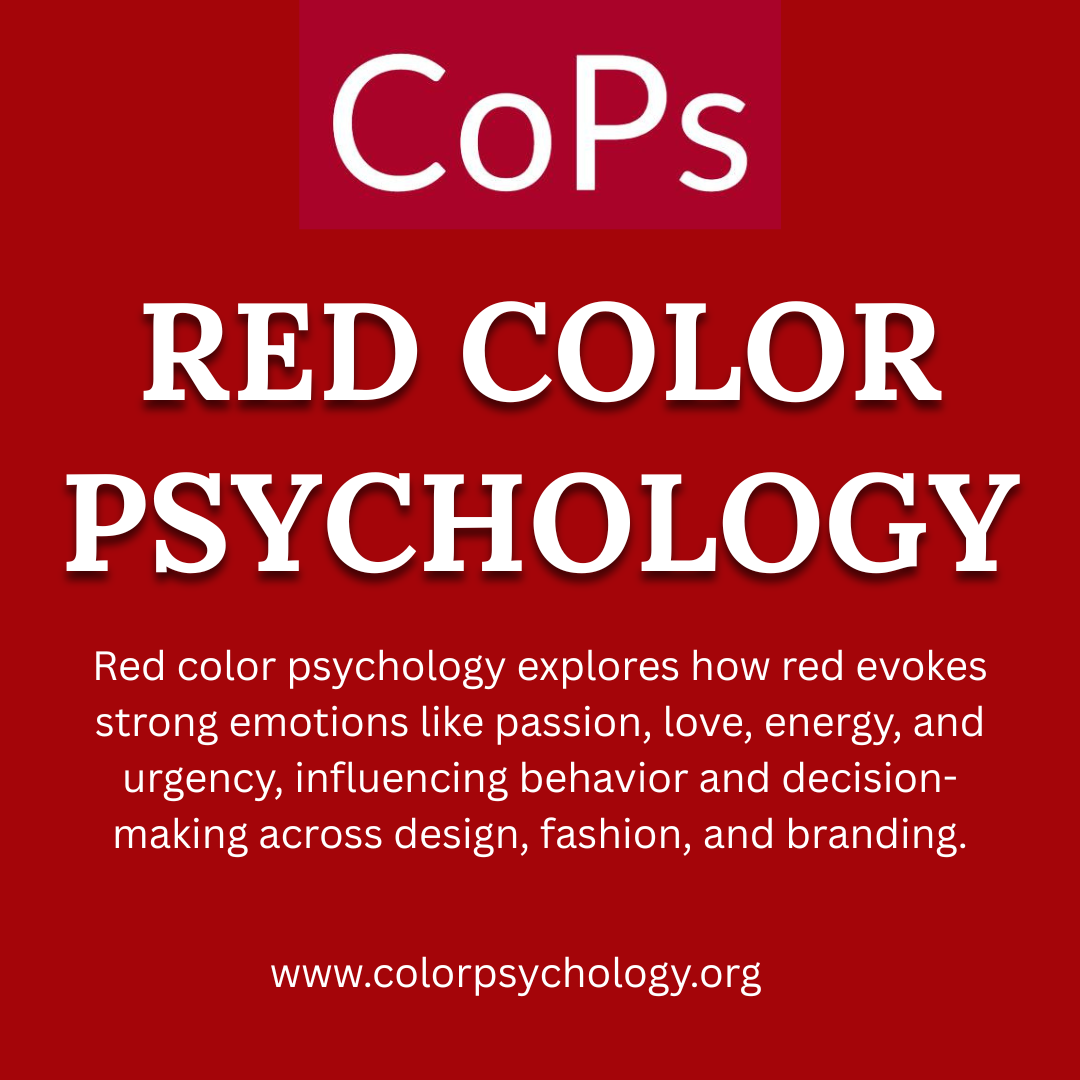 Psychological Meaning of the Color Red