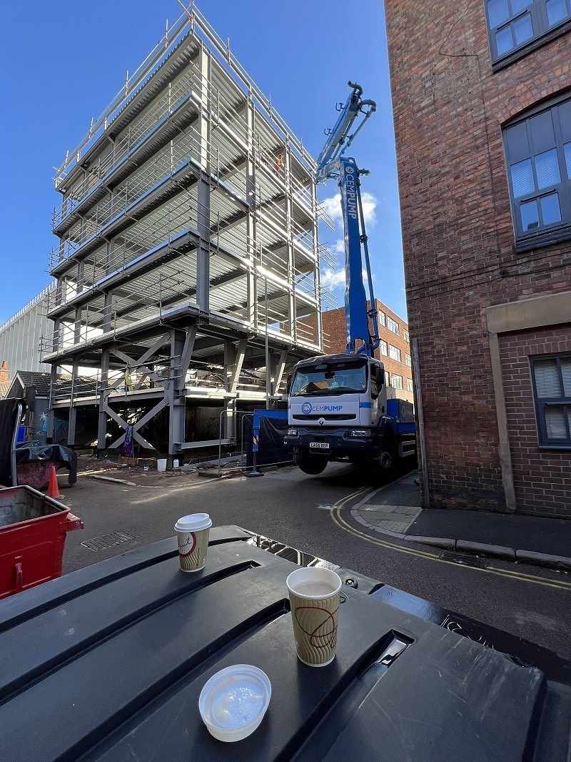 Static Concrete Placing Booms and Their Uses