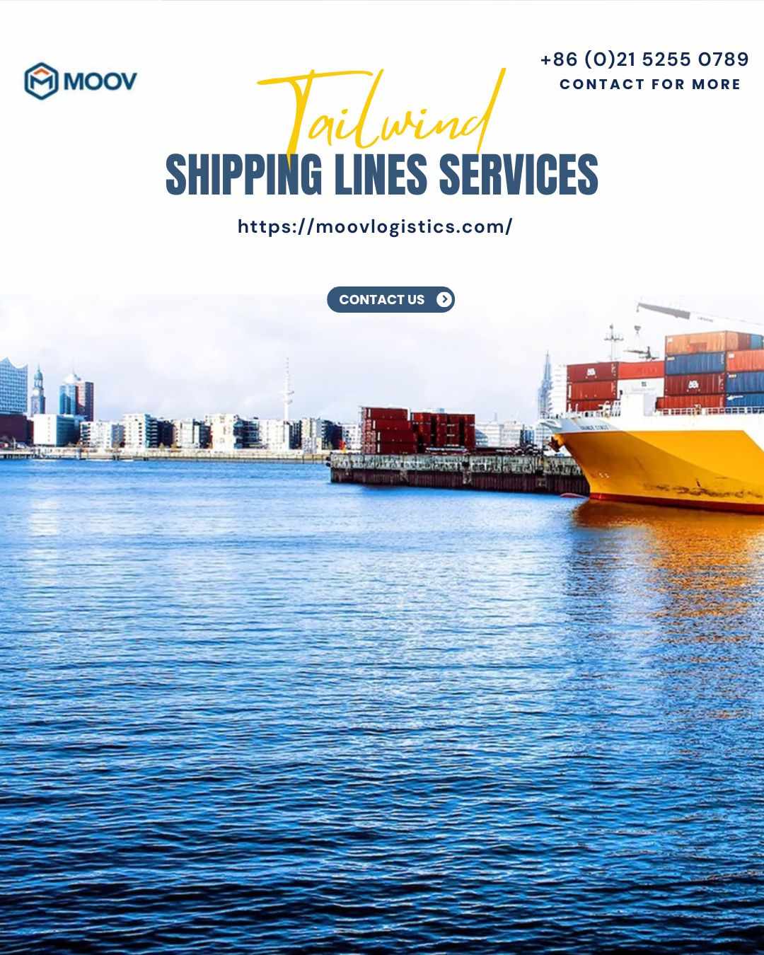 Tailwind Shipping Lines Services | Moov Logistics