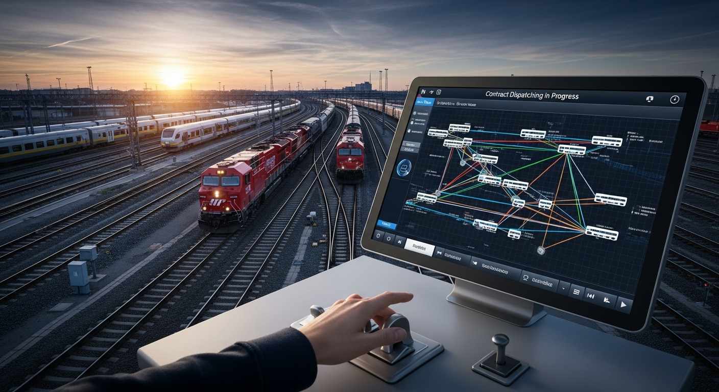 Keeping Trains on Track: How Contract Dispatch & Compliance Are Reshaping Rail Operations