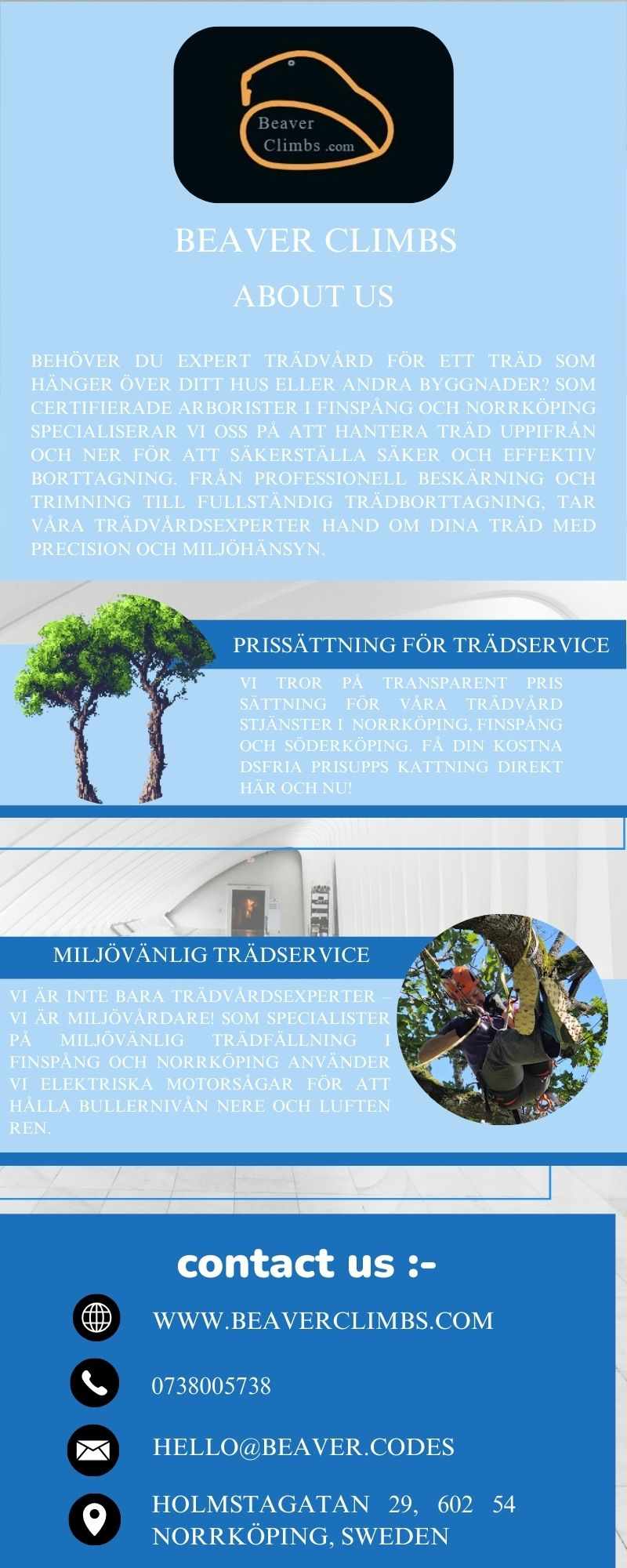 Trädvårdsexpert i Söderköping Erbjuder kvalitetstjänster