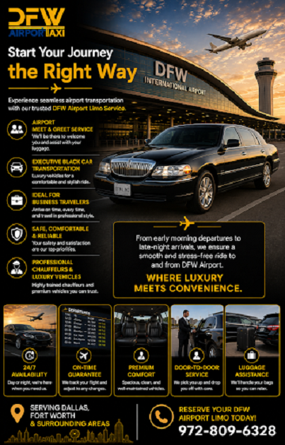 DFW Airport Cab Service vs Car Service: What’s the Better Choice?