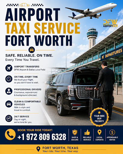 How DFW Airport Taxi Services Simplify Long-Distance Travel