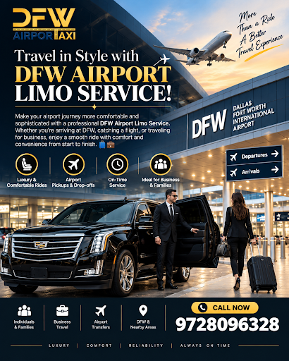 Best Airport Transportation Options in Dallas–Fort Worth for Stress-Free Travel