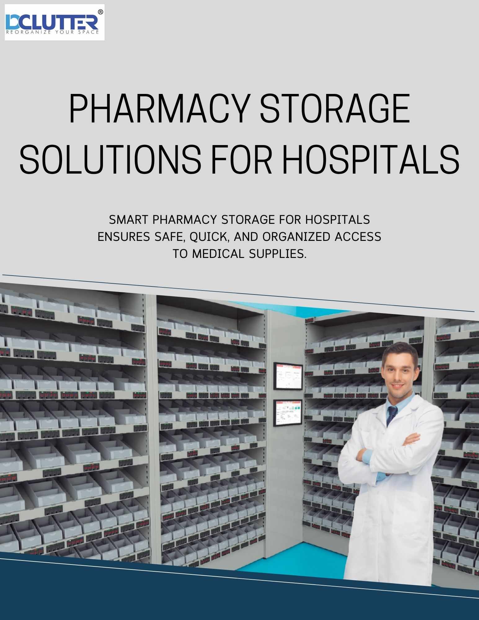 Easy Pharmacy Storage For Hospitals