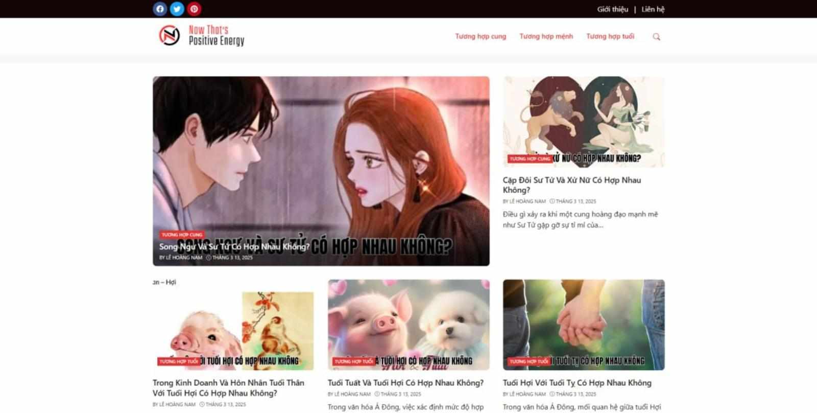 Nowthatspositiveenergy | Giải Mã Tương Hợp