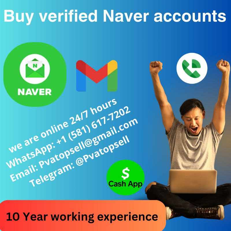 Buy Naver Accounts-100% Safe, Number Verified