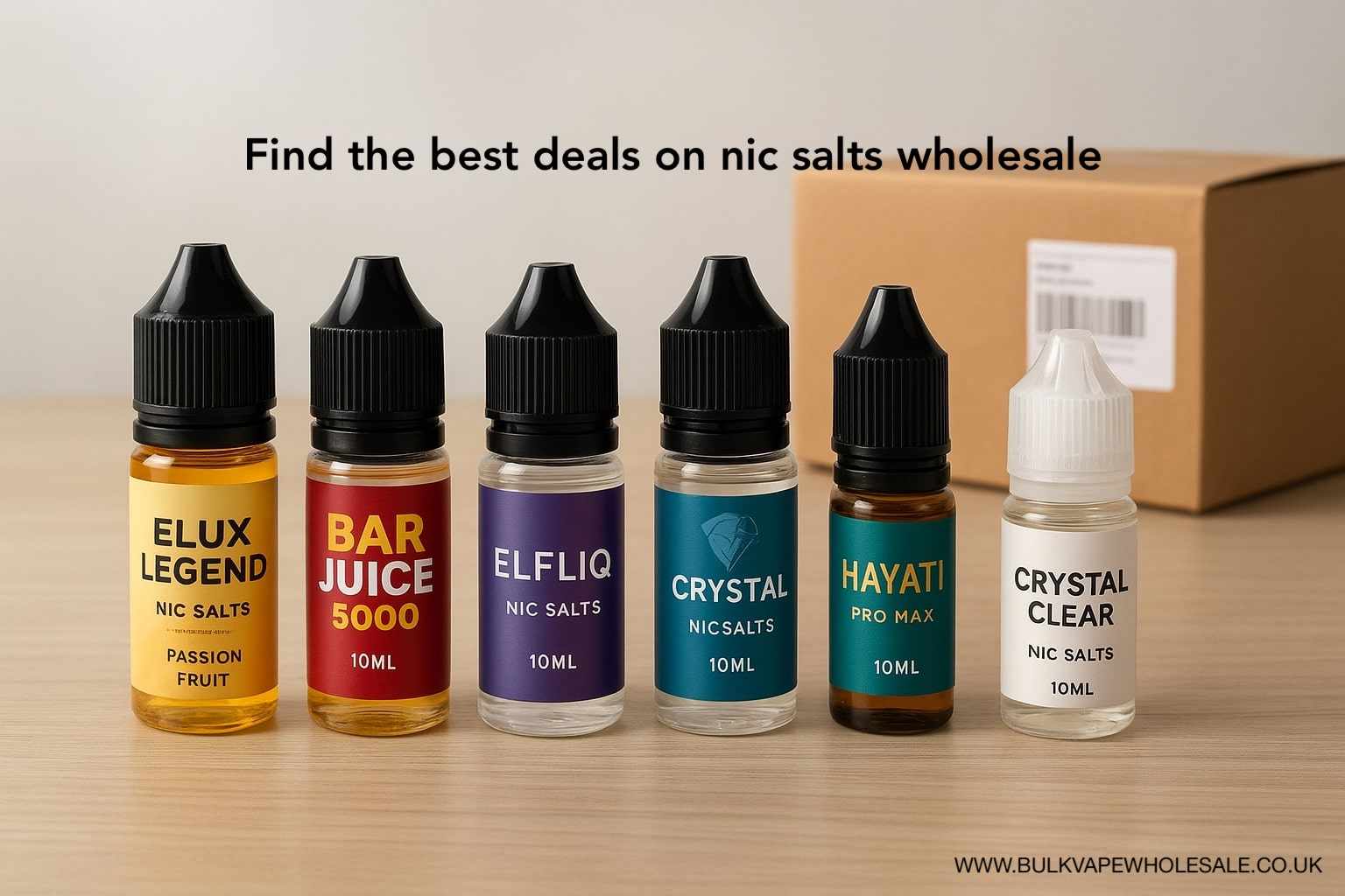 UK Nic Salts Wholesale: Meeting the Surge in Retail Demand