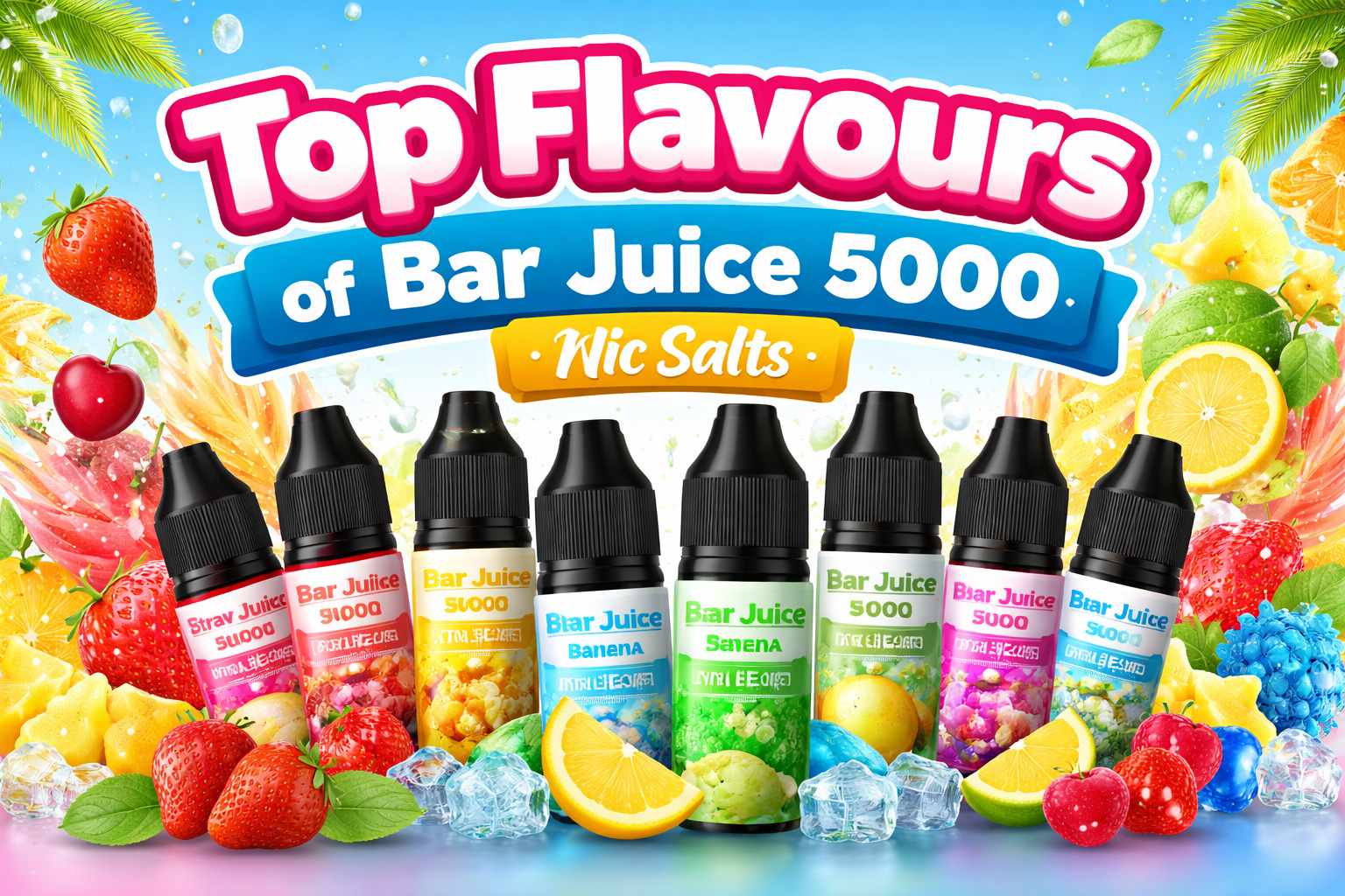 Bar Juice 5000 Nic Salts — Top Flavours You Must Try
