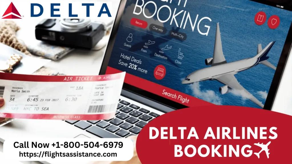 Delta Airlines Booking Process