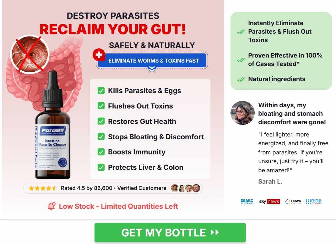 Para911 Parasites Cleanse Drops UK – # Safe, Effective and Natural!