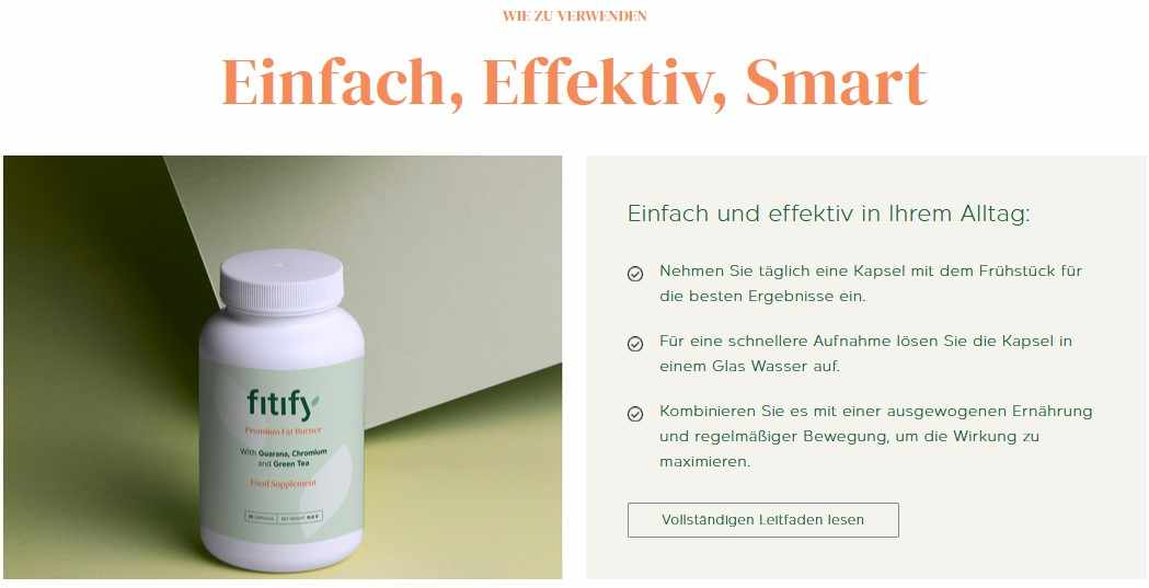 Fitify Deutschland: 100 % sicher und leistungsstark (Jetzt bestellen)