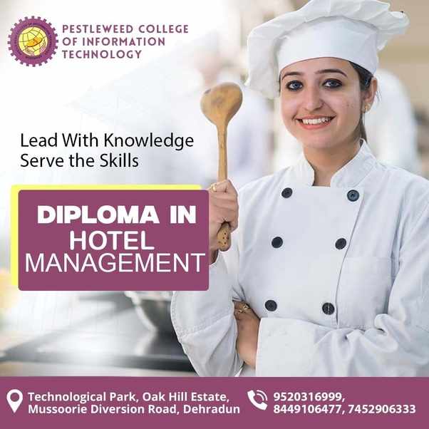 Diploma in Hotel Management in Dehradun | Pestle Weed College