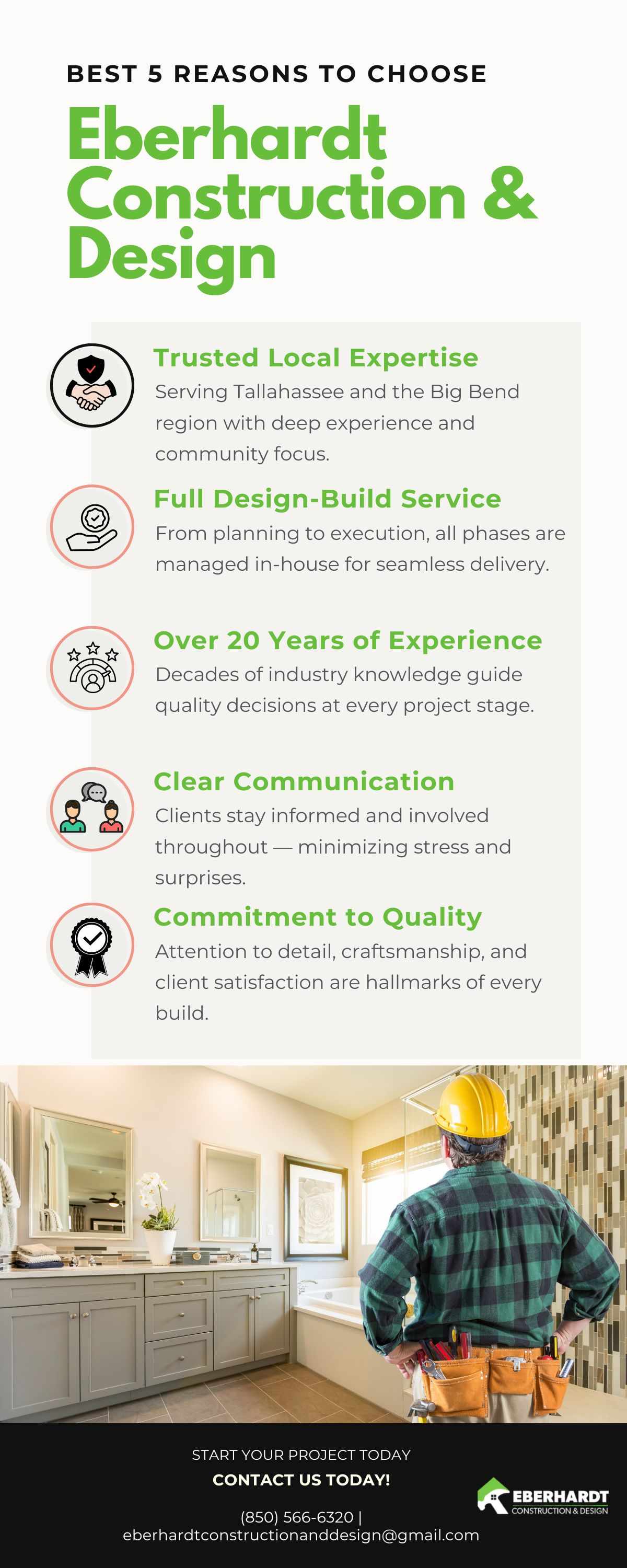 Why Choose Eberhardt Construction & Design?