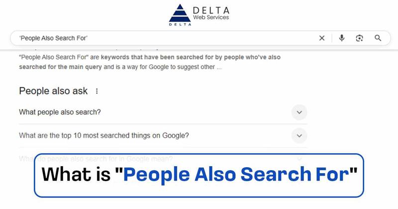 What is ‘People Also Search For’?