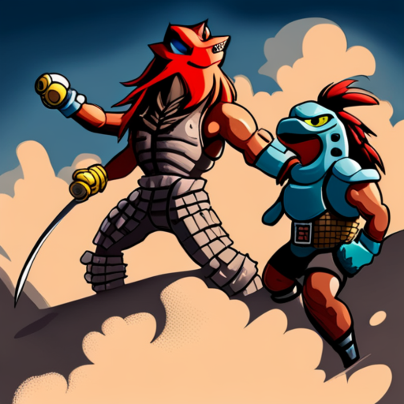 Rw's Predator Vs King Koopa 