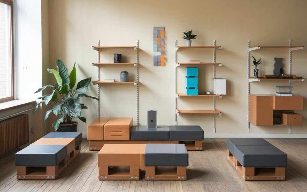benefits of a flexible office layout with modular furniture