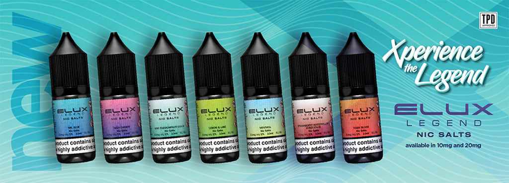 Unlock Premium Vaping with Elux Legend Nic Salts UK