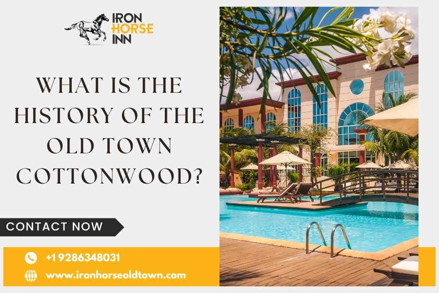 What is the history of the old town Cottonwood?