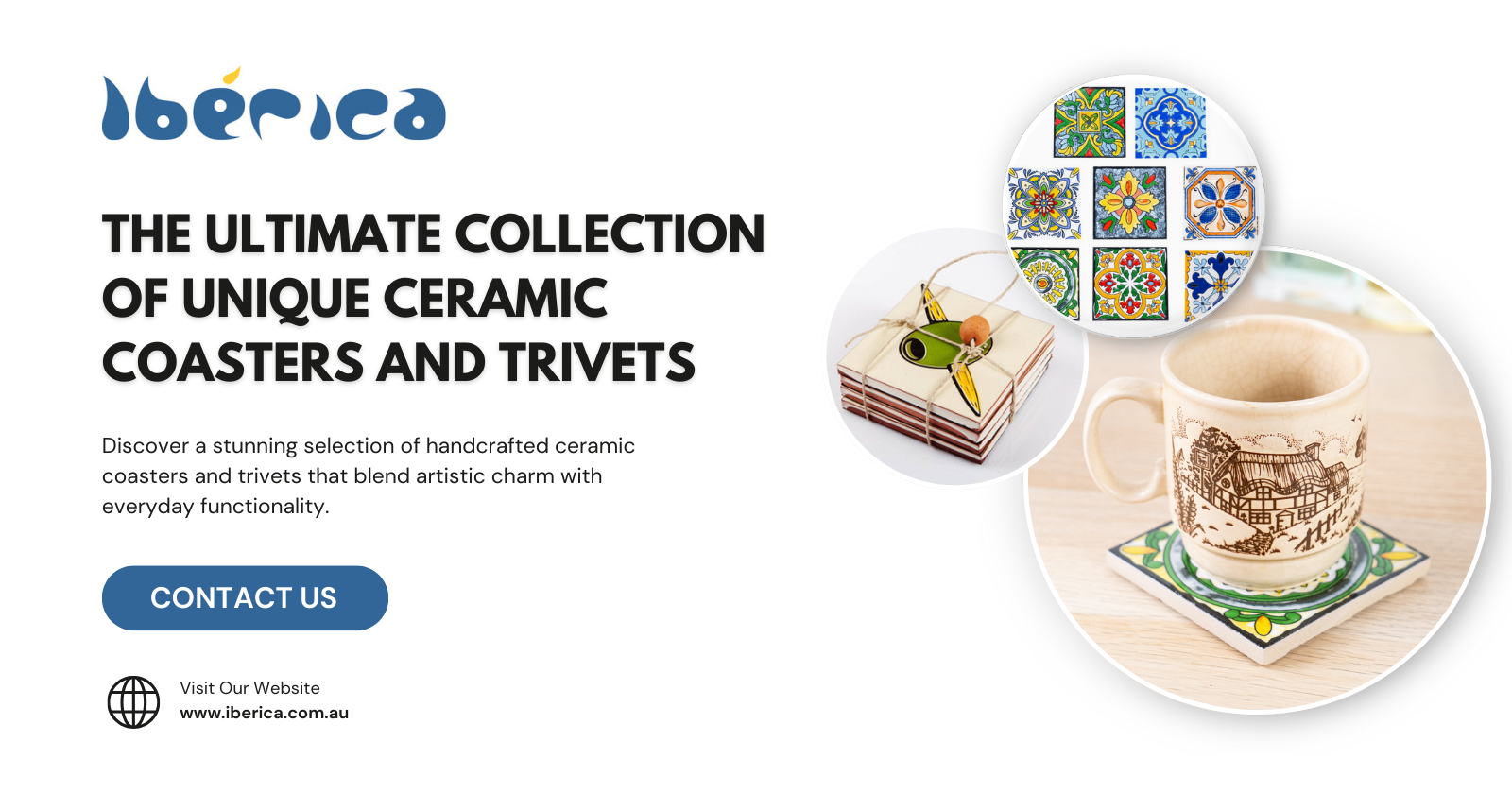 Protect Your Surfaces with Handcrafted Ceramic Coasters