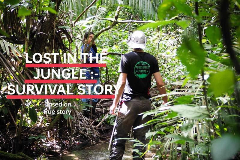 LOST IN THE JUNGLE:- SURVIVAL STORY