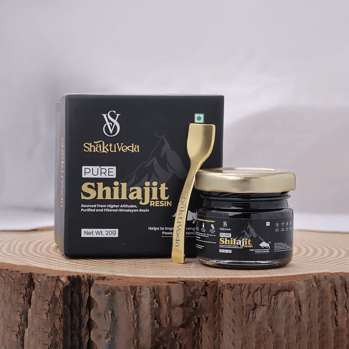 Shaktiveda Pure Shilajit for Men: Energy, Stamina & Strength in Every Dose