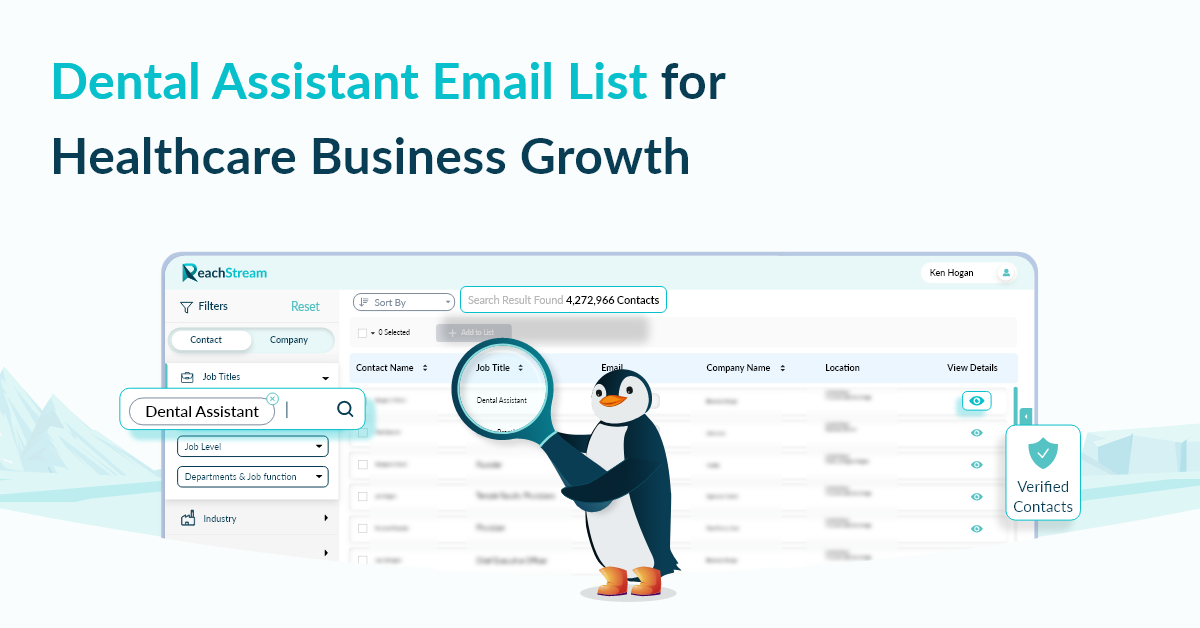 Dental Assistant Email List – Engage Frontline Dental Staff