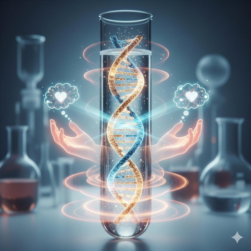 ⚛️ 🧬 The Biophysics of Intent: How Focused Consciousness Modulates DNA Structure