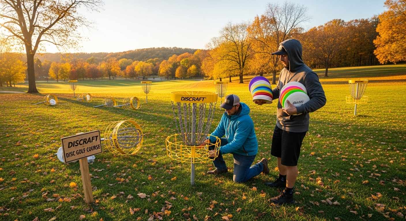 A Complete Guide to Setting Up Your Own Frisbee Golf Course with Discraft Discs and Baskets