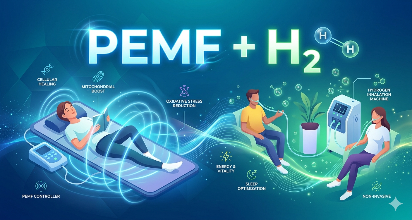 Enhancing Vitality with PEMF & Hydrogen Inhalation Combination